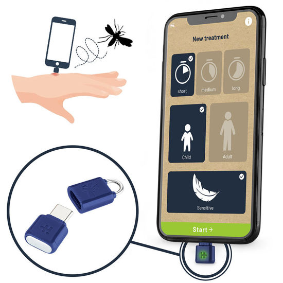 Heat_it Stop Srbenje - mobitel priključek za po piku insekta