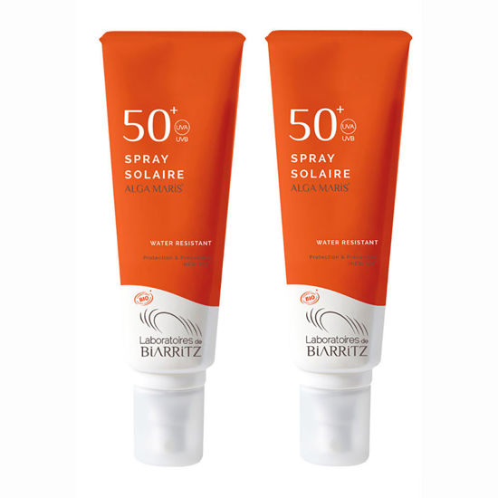 Alga Maris Bio sprej za sončenje za obraz in telo ZF50, 2x100 mL