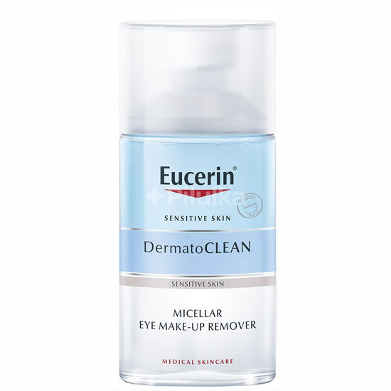 Eucerin DermatoClean micelarni odstranjevalec ličil za oči, 125 mL