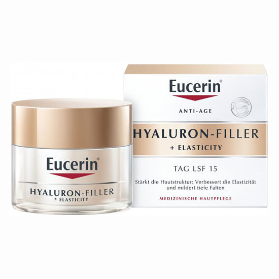 Eucerin Hyaluron-Filler + Elasticity dnevna krema z ZF15, 50 mL