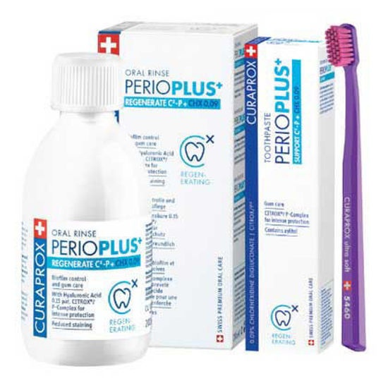 Curaprox Perio Plus + Regenerate paket, 1 set