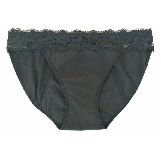 Velikost: M; Verzija: s čipko; barva: črna