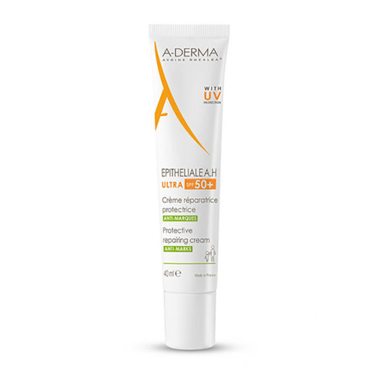 A-Derma Epitheliale A.H Ultra zaščitna obnavljajoča krema ZF 50+, 40 mL