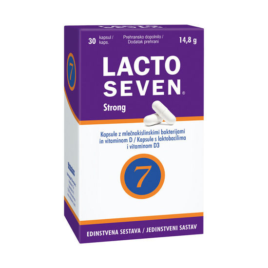 LactoSeven Strong, 30 kapsul