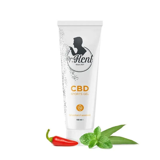 Dr. Kent CBD šport gel (1100mg), 100 mL