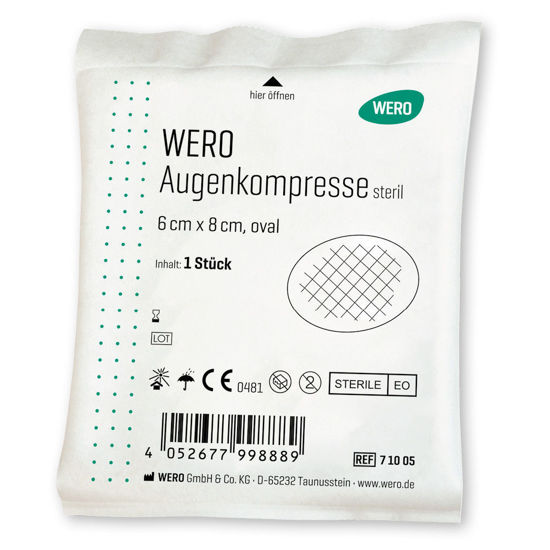 Wero očesna kompresa, 1 kompresa