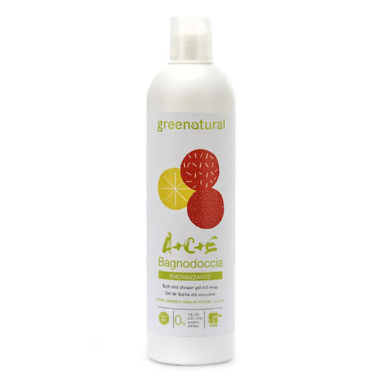 GreeNatural naravni gel za kopanje in prhanje ACE Energy, 400 mL ali 1 L