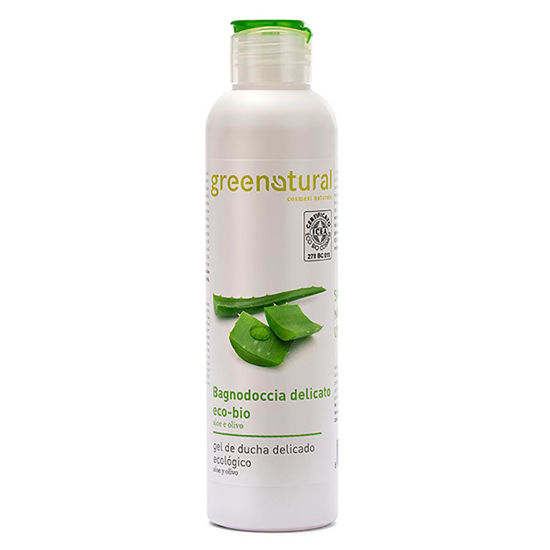 GreeNatural Aloe Vera naravni gel za tuširanje, 250 mL