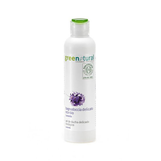 GreeNatural naravni gel za tuširanje sivka, 250 mL