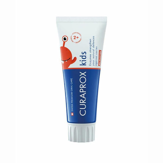 Curaprox Kids 2+ zobna pasta jagoda 950 ppm F, 60 mL