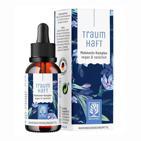 Naturtreu Melatonin kompleks v kapljicah, 30 mL