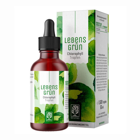 Naturtreu klorofil v kapljicah, 50 mL