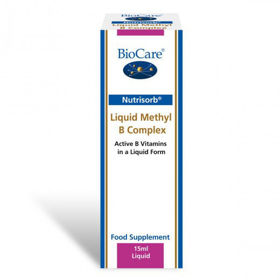 Slika BioCare Nutrisorb metil B kompleks - tekočina, 15 mL