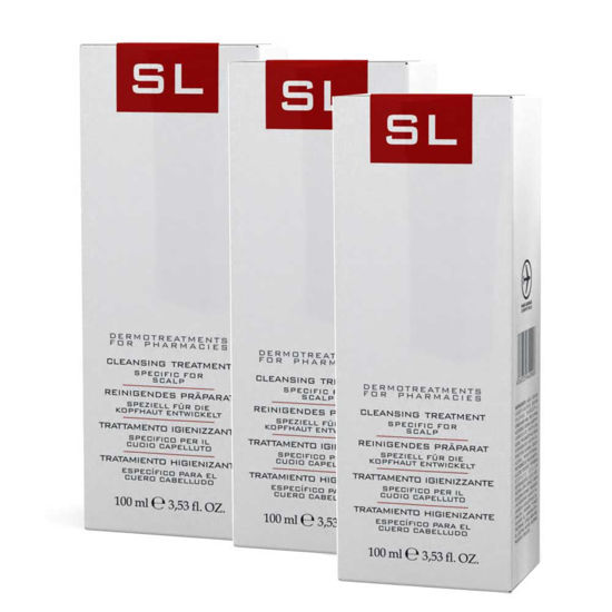 Vital Plus S-L čistilna pena za lasišče, 3x100 mL - PROMO PACK