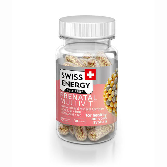 Swiss Energy Prenatal Multivit za bodoče mamice, 30 kapsul