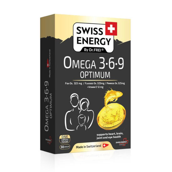 Swiss Energy Omega 3-6-9 Optimum, 30 kapsul