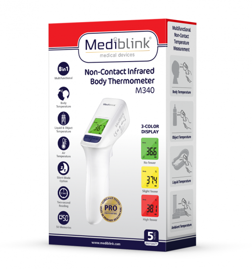 Mediblink M340 brezkontaktni termometer