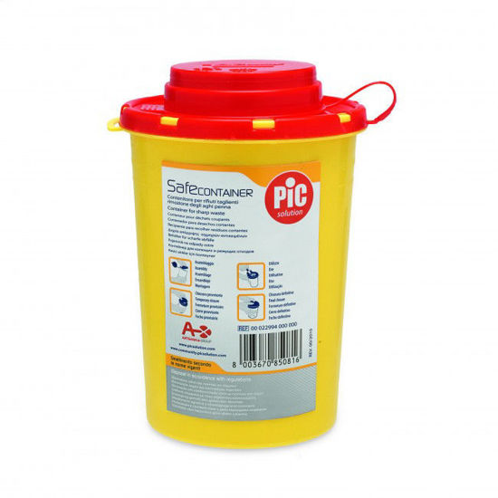 PiC posoda za shranjevanje odpadnih igel, 0.6 L