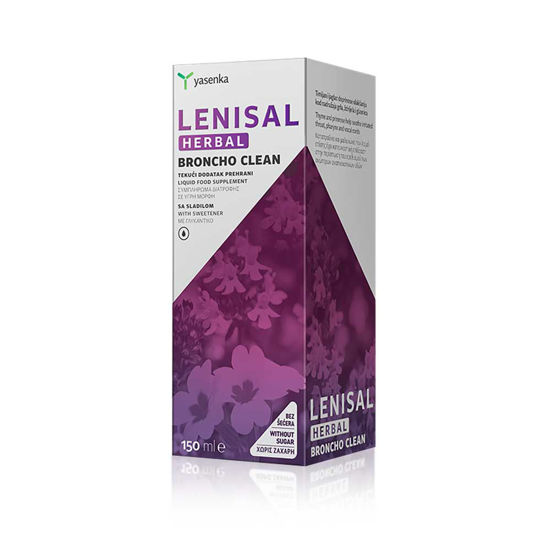 Yasenka Lenisal Herbal Broncho Clean sirup, 150 mL