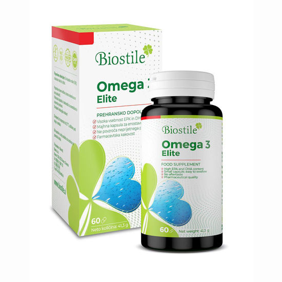 Biostile Omega 3 Elite, 60 kapsul
