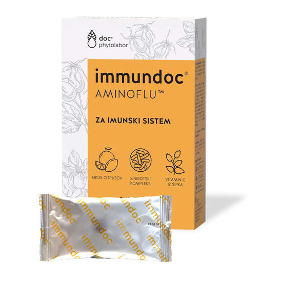 Immundoc AMINOFLU aminokisline + vitamini, 3, 10 vrečk