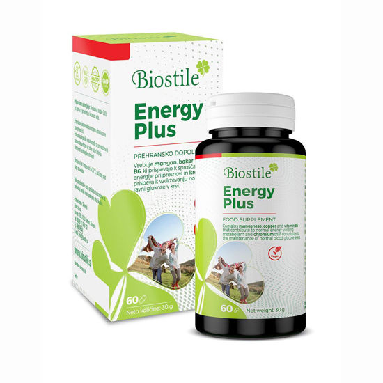 Biostile Energy Plus z garcinijo, 60 kapsul