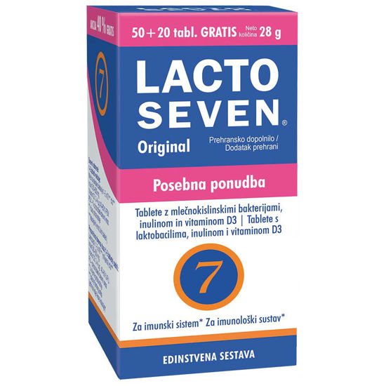 LactoSeven, 50+20 tablet