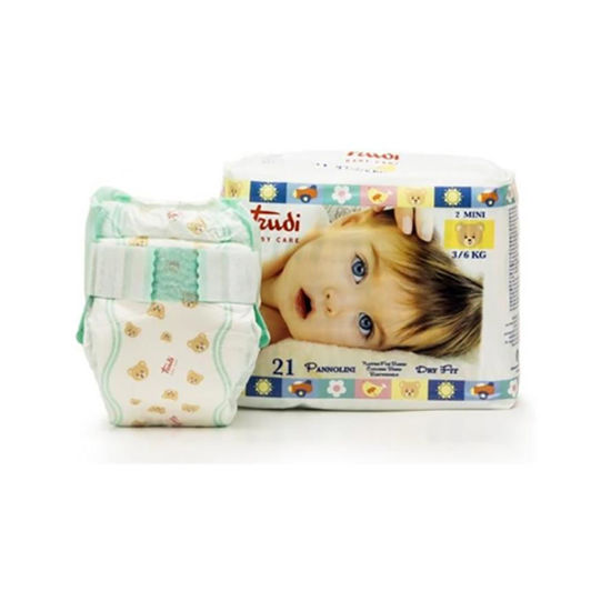 Trudi Care plenice Mini 3-6 kg, 18 pleničk ali AKCIJA