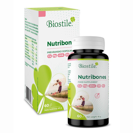 Biostile Nutribones za kosti, 60 kapsul