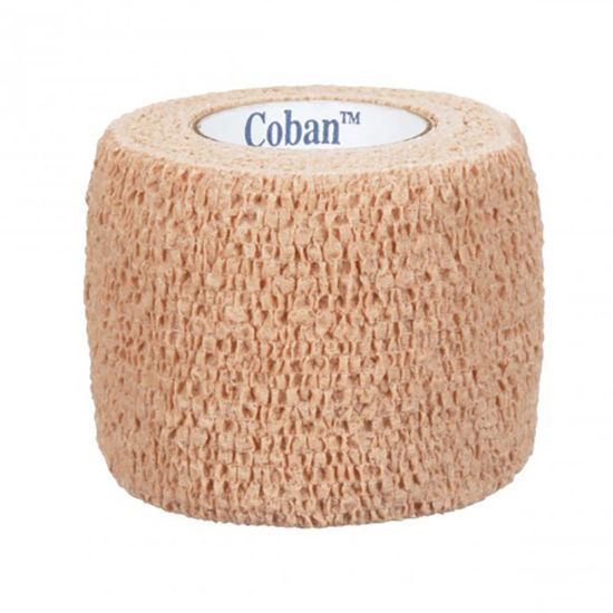 Coban elastični povoj 2.5 cm x 4.5 m, 5 povojev
