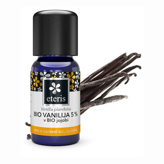 Eteris BIO vanilija 5 % eterično olje, 10 mL
