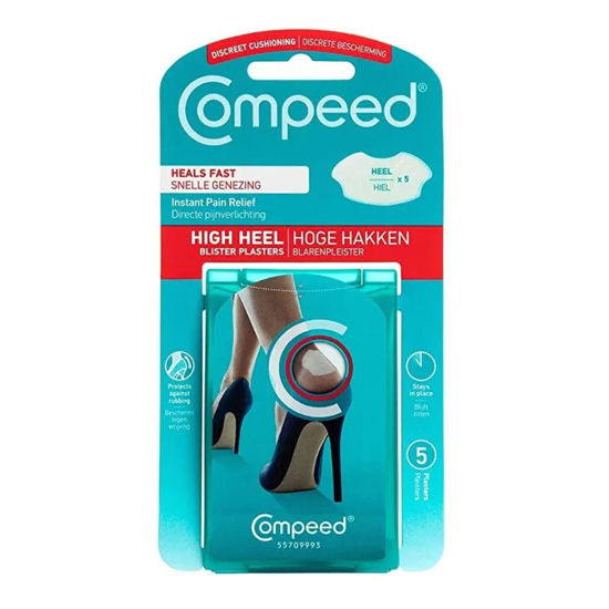 Compeed obliži za žulje za visoke pete, 5 obližev