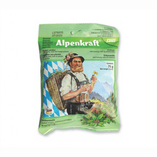 Alpenkraft Floradix zeliščni bonboni z medom, 75 g