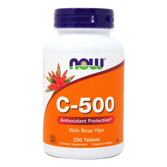 NOW Vitamin C 500 mg, 100 tablet