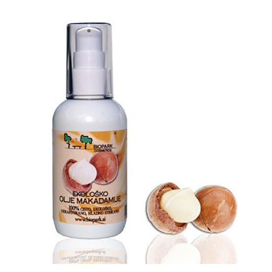 Biopark ekološko olje makadamije, 100 mL