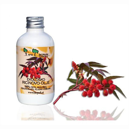 Biopark ekološko ricinovo olje, 100 mL