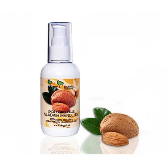 Biopark ekološko olje sladkih mandljev, 100 mL