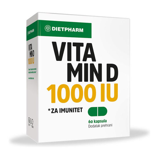 Dietpharm Vitamin D 1000 IE, 60 kapsul