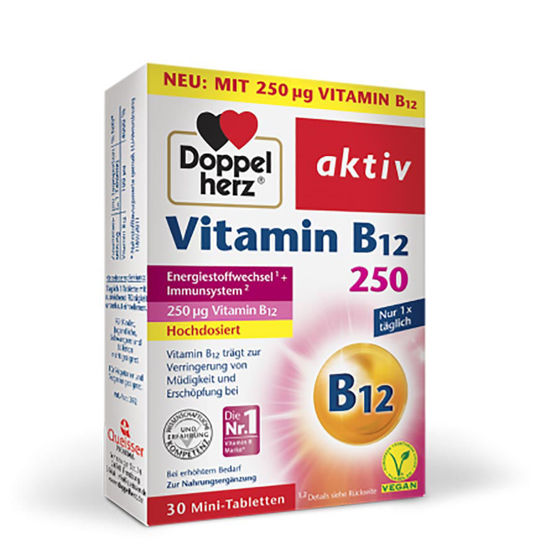 Doppelherz Aktiv Vitamin B12 250 mcg, 30 tablet