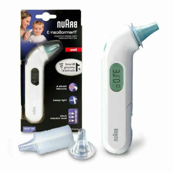 Braun Thermoscan IRT3030 ušesni termometer, 1 termometer
