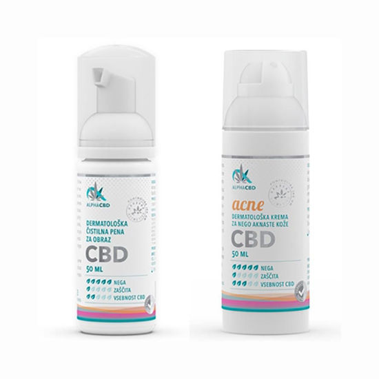 Alpha CBD akne paket, 1 paket