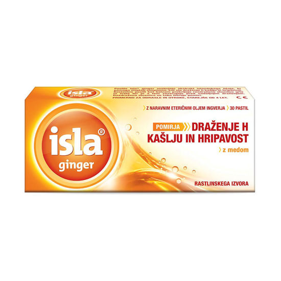 Isla ingver Ginger pastile, 30 ali 60 pastil