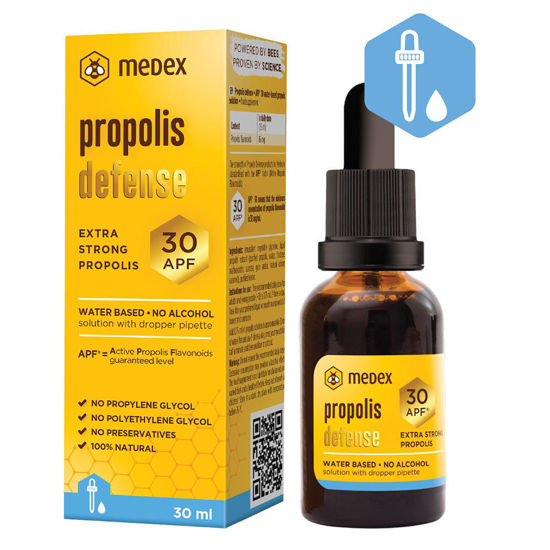 Medex propolis defense raztopina na vodni osnovi APF 30, 30 mL