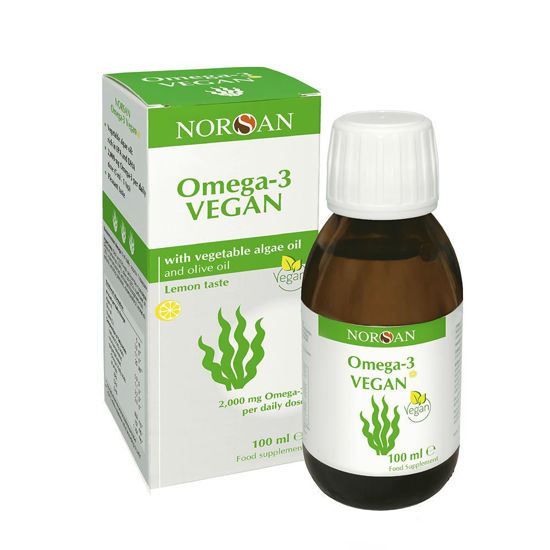 Norsan Omega-3 Vegan, 100 mL olje ali 80 kapsul