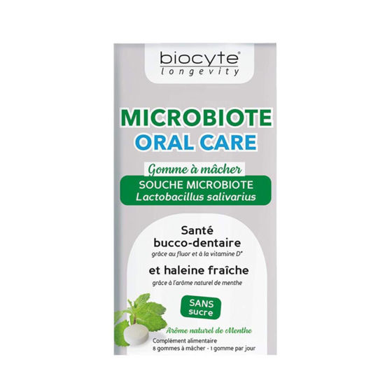 Biocyte mikrobiota Oral Care, 8 žvečilk