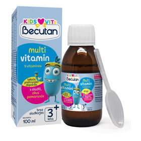 Slika Becutan Kids Vits Multivitamin sirup, 100 mL