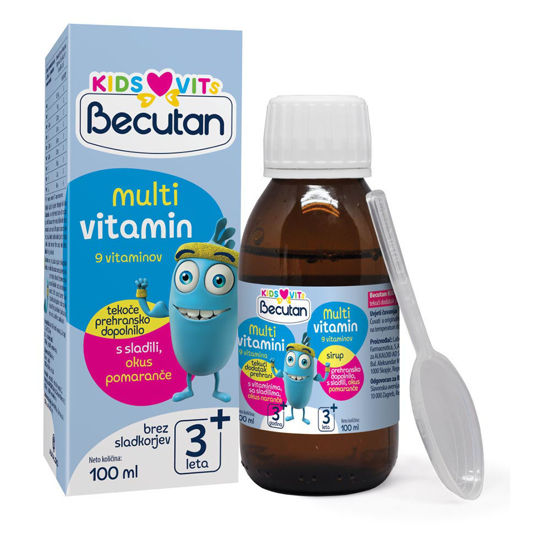 Becutan Kids Vits Multivitamin sirup, 100 mL
