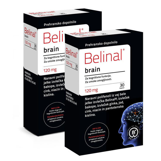 Belinal (Belidor) Brain za možgane, 2x30 kapsul (DUO PACK)