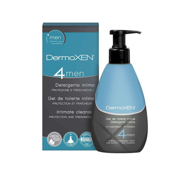 DermoXEN 4men gel za intimno nego za moške, 125 mL