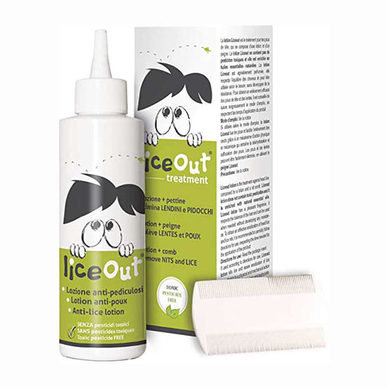 LiceOut losjon proti ušem + glavnik, 125 mL